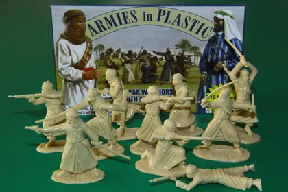 фото, АРАБСЬКІ ВОЇНИ араби сарацини Armies in Plastic 54мм ПОВНИЙ НАБІР