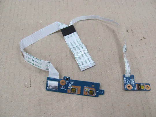 номер0119-6 плата кнопки, Плата клавіші,Кнопкова плата,Кнопковий модуль,Плата управління кнопками вкл і WI-FI  50.4SJ01.001 48.4SI03.011 для  HP ProBook 4540s, 4545s оригінал Ціна