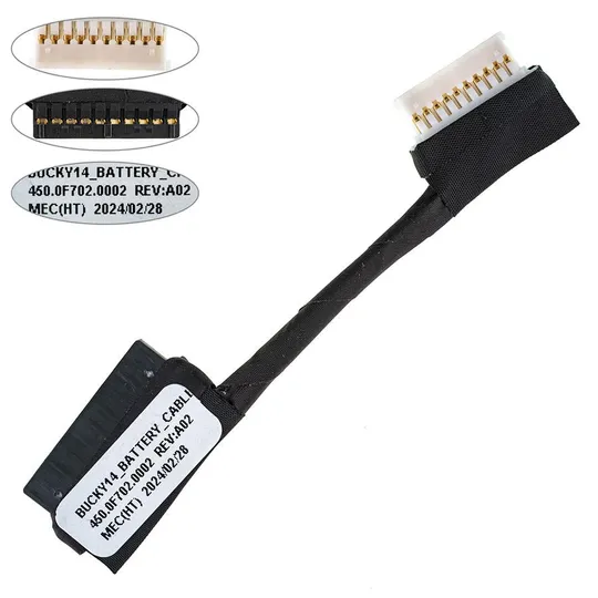 Шлейф для подключения аккумулятора DELL (Inspiron 5480 ,5488,5485) 450.0F702.002 Ціна