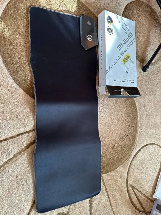 Ігрова поверхня з бездротовою зарядкою 15W килимок для миші з RGB підсвічуванням Wireless Charging RGB Gaming Mouse Pad (7) Недорого