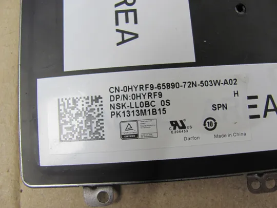 630-14 клавіатура з підсвіткою 0HYRF9 02R2P6  для Dell Precision 7510 7520 P53F оригінал Інтернет-аукціон