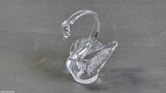 Лебідь скляний набір 3шт фігурка статуетка старе радянське скло Вживане Торговий майданчик