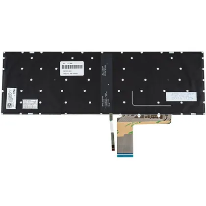 фото, Клавіатура для ноутбука LENOVO (IdeaPad: 310-15) ukr, black, без фрейма, підсвічування клавіш(оригінал)