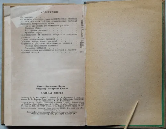 Книга - Зеленая аптека - 1976 рік - Н. Дядык, В. Коколо Недорого