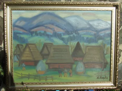 фото, Закарпатская школа  Ердели Бокшая  КОЦКА А .  раз.90х70 см.     также много другого.