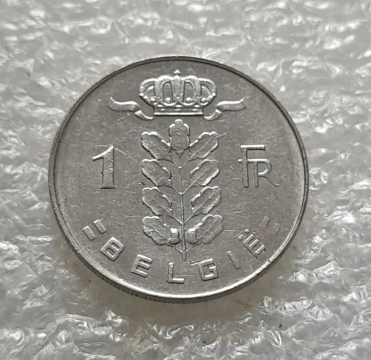 Купити (5622) 1 франк 1974 Бельгія (Бельгия) легенда голландською 'BELGIË'