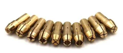 Набор цанг 10 шт. хвостовик диаметром 4.8 мм. Ціна