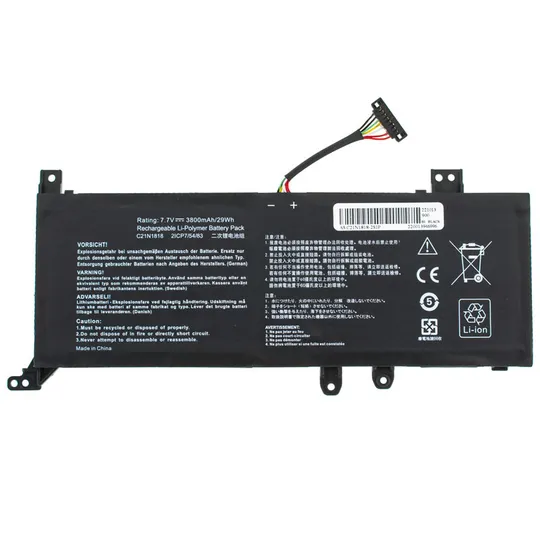 Батарея для ноутбука ASUS C21N1818 (X412FA, X512FA, X412UB, X512FJ, X512FL) 7.7V 3800mAh Black З аукціону