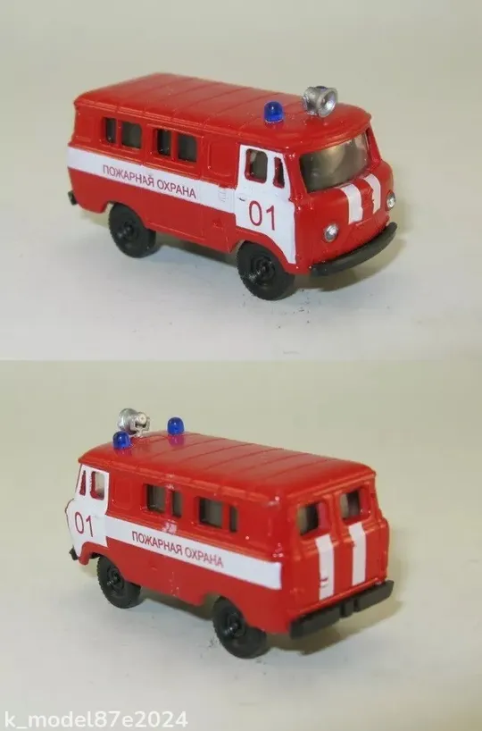 Уаз-452 пожежна охорона - 1:87 h0 Ціна
