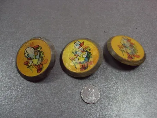 знак детский утиные истории переливашка лот 3 шт №4685 Ціна