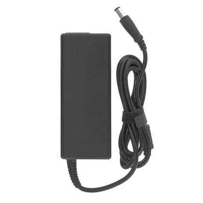 фото, Блок живлення для ноутбука DELL 19.5V, 4.62A, 90W, 7.4*5.0-PIN, 3 hole, black (без кабеля !)