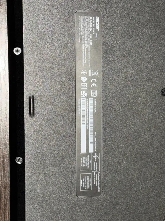 Acer Nitro 5, RTX 1650, i5 11400h, 1,5 TB памʼяті Інтернет-аукціон