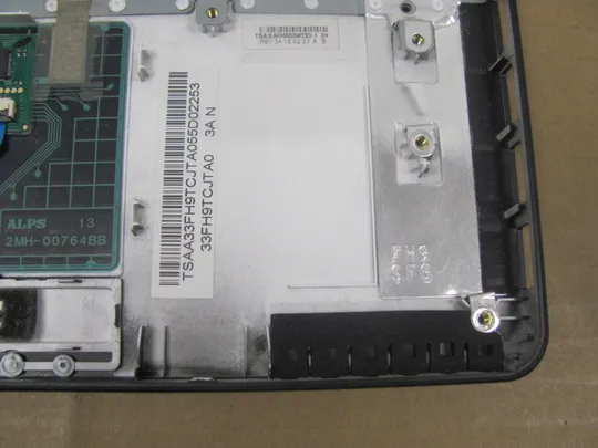 880-6 Кришка панель палмрест та тачпад 33FH9TCJTA0  для FUJITSU LIFEBOOK A555  оригінал Недорого