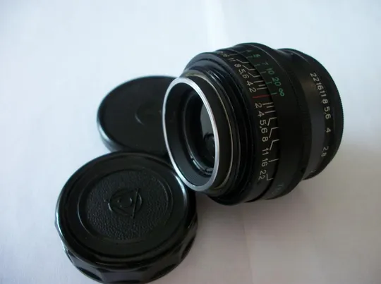 Объектив Юпитер-8 , черный. М-39. Просто Новый . Таких нет. No-7300100. Цена-мин. Інтернет-аукціон