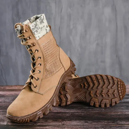 Берцы тактические сетка ВСУ (ЗСУ) 7303 40 р 26 см коричневые Інтернет-аукціон