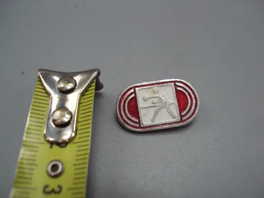 Знак спорт бокс боксер на ринге ссср №17695 Ціна