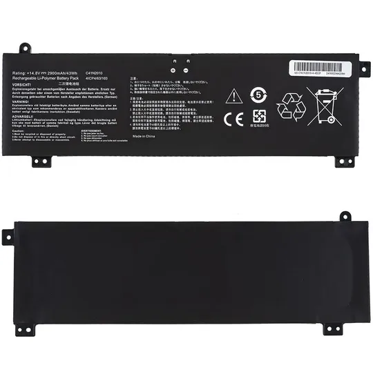 Батарея для ноутбука ASUS C41N2010 (ROG Strix G15 G513QE, G533QS) 14.8V 2900mAh Black Ціна
