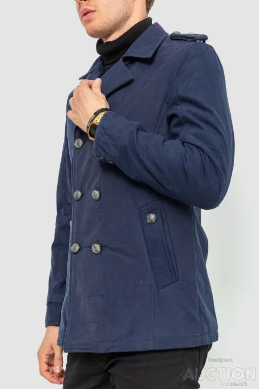 Пиджак мужской однотонный, цвет синий, 182R15172 Продаж