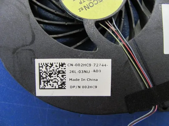 №67-16 Вентилятор (кулер, FAN) FORCECON 002HC9 для DELL PRECISION M4600 оригінал Продаж