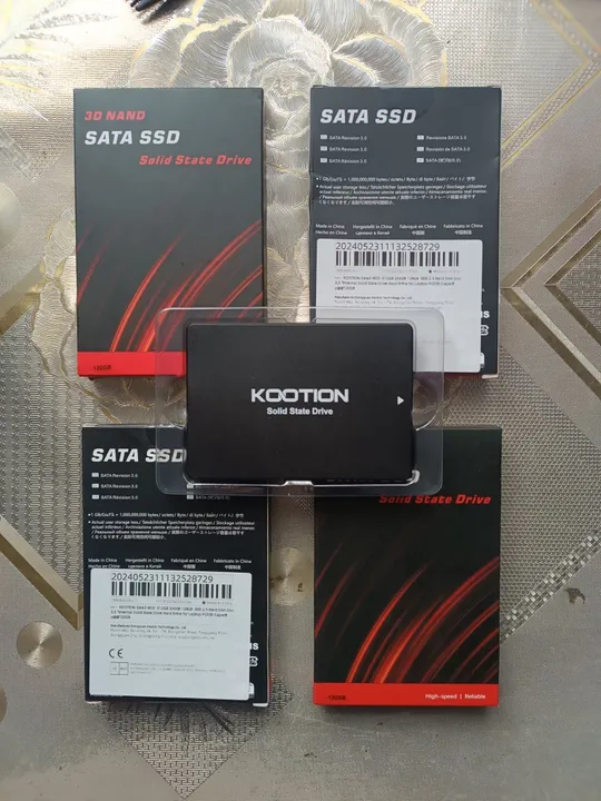 Нові Kootion SSD 128 GB Black SATA 3 White Black Ціна