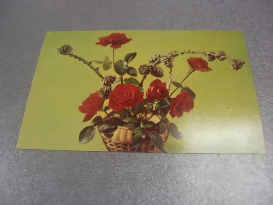 открытка с днем рождения 1975 садловской мезенцева №294 Ціна