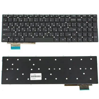 фото, Клавіатура для ноутбука XIAOMI (Xiaomi: 15.6" TM1802, TM1709) rus, black, без фрейму (ОРИГИНАЛ)