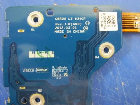 номер0173-33 Card Reader LS-834CP 0894PC для Alienware M17x R4 оригінал З аукціону