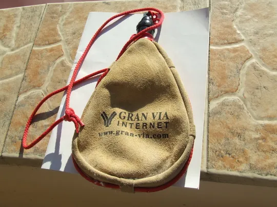 Замшевий бурдюк- фляга для води вина і т.п. 1 літр. Ціна