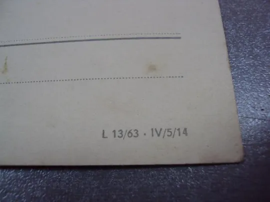 открытка германия лейпциг цветы 1963 №11001 Недорого