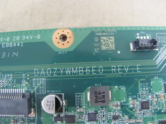 номер0231-12 материнська плата,Mainboard,Материнка,Основна плата,Системна плата,Плата системи,Laptop motherboard,мамка, ноутбучна плата DA0ZYWMB6E0 SR1EK i3-4005U для ACER Aspire  ES1-711 ES1-731 ES1-771   оригінал Недорого