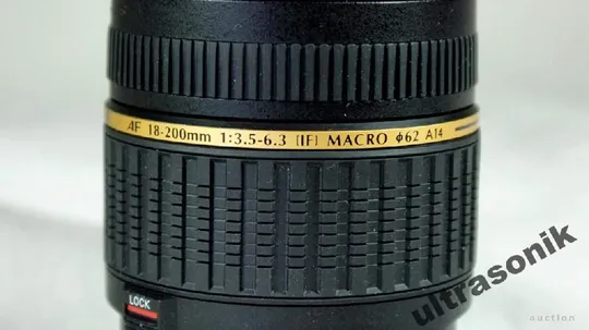 Об&#039;єктив Pentax AF Tamron AF 18-200mm/3.5-6.3 XR DiII ф62мм Вживане З аукціону