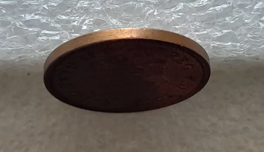 (816) 1 пенні 2002 Великобританія (1 пенни 2002 Великобритания) З аукціону