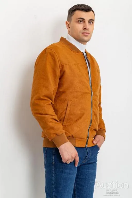Бомбер мужской, цвет терракотовый, 131R20048 З аукціону