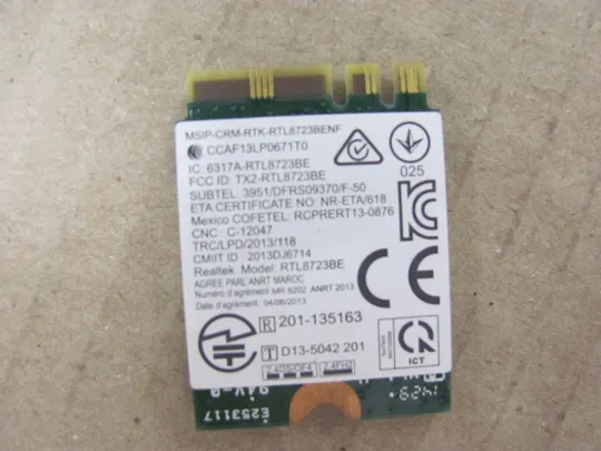 429-46 WI-FI адаптер 04X6025 RTL8723BE  для Lenovo FLEX 2-14  оригінал Продаж