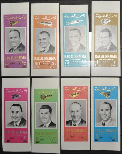 фото, Рас Аль Хайма Космос Астронавты 1966