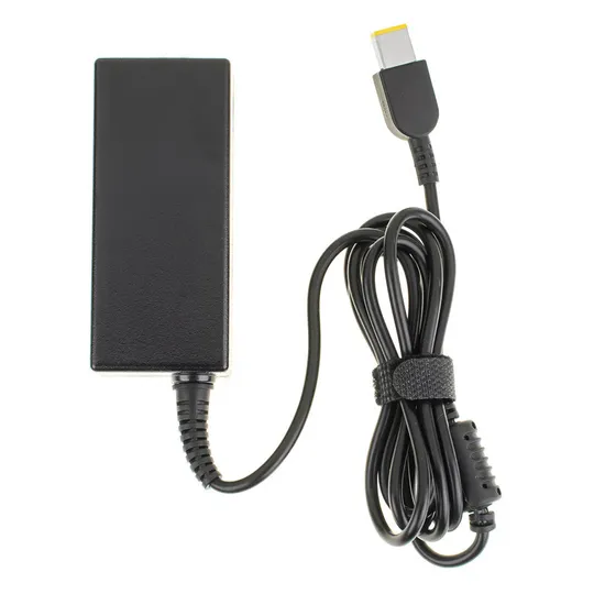 Блок живлення для ноутбука LENOVO 20V, 2.25A, 45W, USB+pin (Square 5 Pin DC Plug), black (ADLX45NLC2A) (без кабеля!) З аукціону