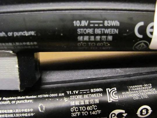 Оригінал АКБ підсилена, Акумуляторна батарея, живлення, Оригінальна батарея, battery MS09 HSTNN-DB0S HSTNN-DB67 для HP NC2400, 2510P, NC2410, 2400, EliteBook 2540P, 2533T, 2530P, Thin Client 2533T, 2533T Продаж