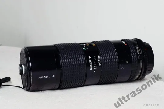 Об&#039;єктив Tamron SP 70-210mm 1:3.5 1:4/200 CF Tele Macro Adaptall-2 52A Ф58mm Вживане Продаж