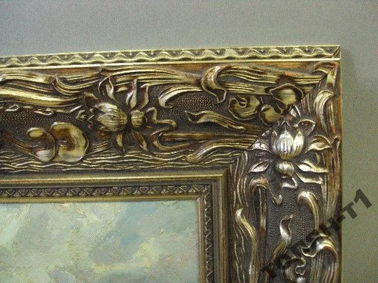 картина Пейзаж деревья. Окресности с.Гуменцы 1978 г. Матюшин Н.Н. без рамы 50х50 см масло №139 Де купити