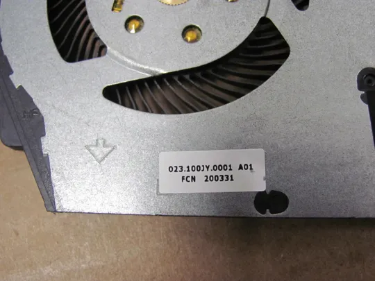 818-20 Вентилятор (кулер, FAN) 0K61GC  023.100JY.0001 для Dell Latitude 3510 E3510  оригінал Продаж