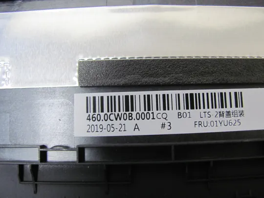 номер1038-1 кришка матриці 460.0CW0B.0001 460.0AB0P.0021 01ER013 01YU625 для Lenovo Thinkpad T580 P52S T570 P51S Кришка дисплея Тильна кришка Корпус матриці Верхня кришка matrix cover Top Case LCD Cover Rear Lid Back Cover Housing Cabinet оригінал Характеристики