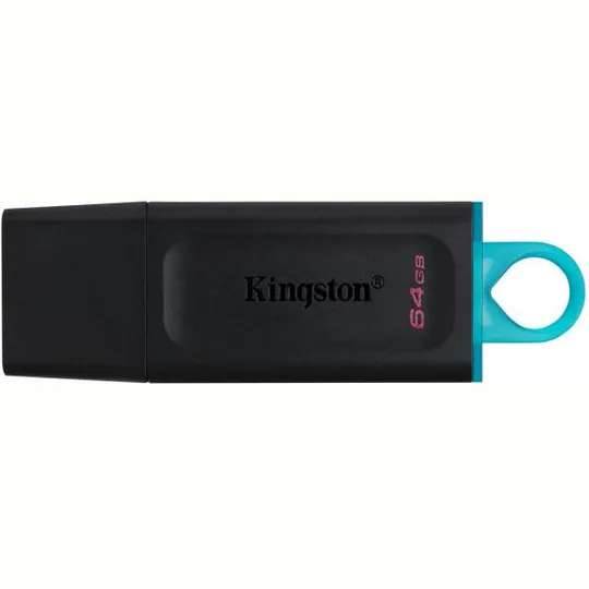 Флеш-накопитель USB3.2 64GB Kingston DataTraveler Exodia Black/Teal (DTX/64GB) Ціна