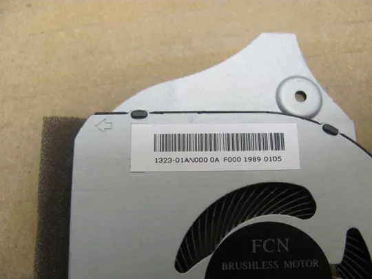 номер0943-36 Вентилятор (кулер, FAN)  006KT2 1323-01AN000 для DELL G7 7790 17-7790 G5-5590 G5 5590 7590 оригінал Продаж