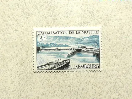 фото, Серія поштових марок Люксембург " Флот Кораблі " 1964 рік **