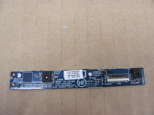 номер0251-5 мікрофонна плата 01ER051 455.0AB05.0001  для Lenovo ThinkPad T570 T580 P51S оригінал Ціна