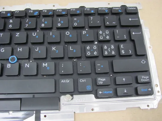 595-3 клавіатура робоча 06C1VG з кріпленням  для Dell Latitude E7470  7470 E5450 5450 E5470 5470 5480 5488 5490 5491 5495 E7450 7480 оригінал Продаж