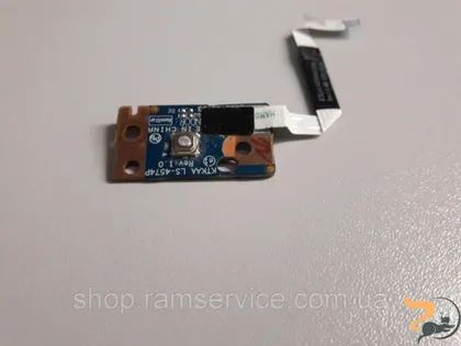 фото, Кнопка включення для ноутбука Toshiba Satellite L450D, б/в