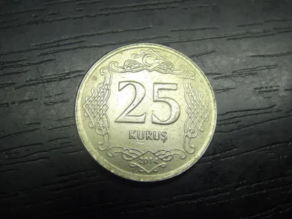фото, 25 курушів 2014 Туреччина