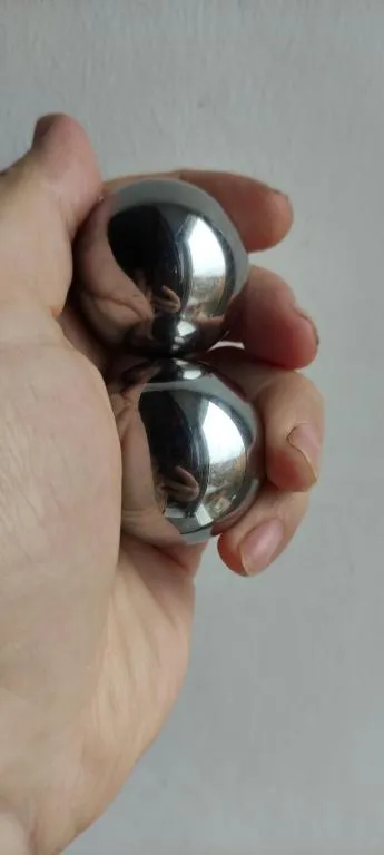 Два больших шара, сталь, винтаж, ссср pt532 Характеристики