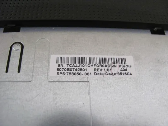 номер0289-9 Кришка панель палмрест та тачпад 6070B0742501 758050-001 для  HP ProBook 350 G1 G2 355 G1 G2   оригінал З аукціону